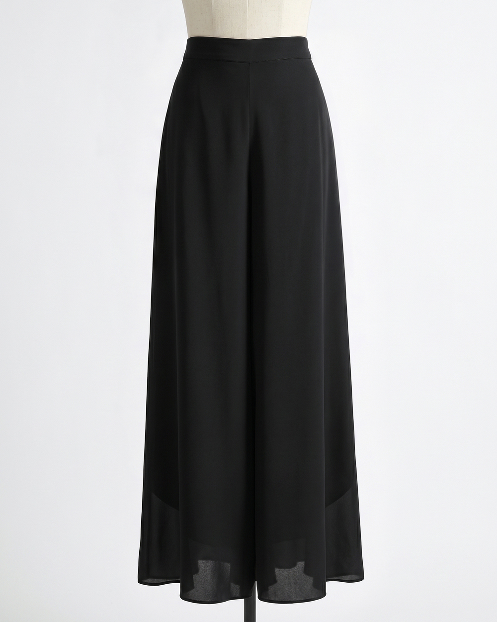 Washable Stretch Silk Palazzo Pants